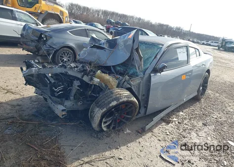 2021 Dodge Charger Scat Pack Rwd from USA, damaged, VIN 2C3CDXGJ4MH590329